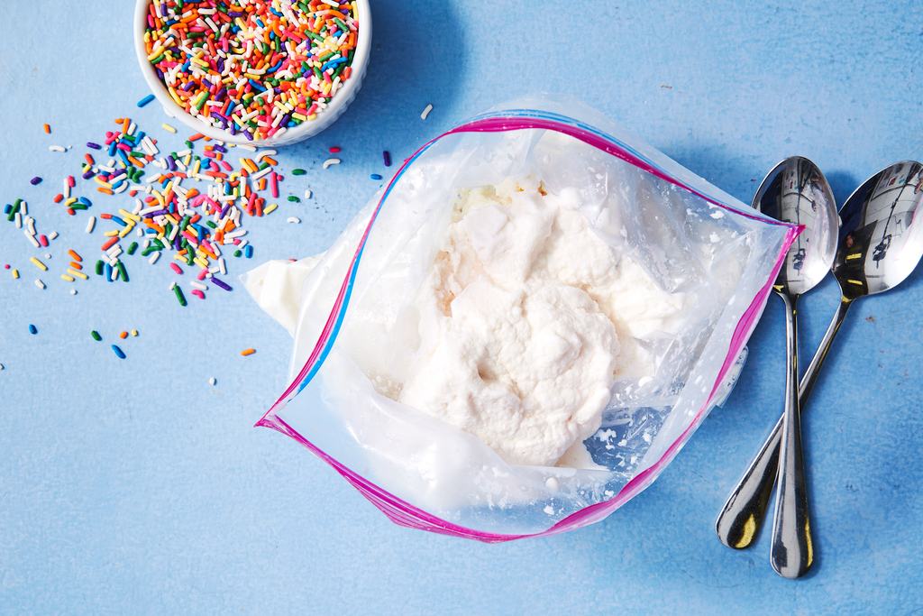 Science Experiments for Kids – Ice Cream in a Bag