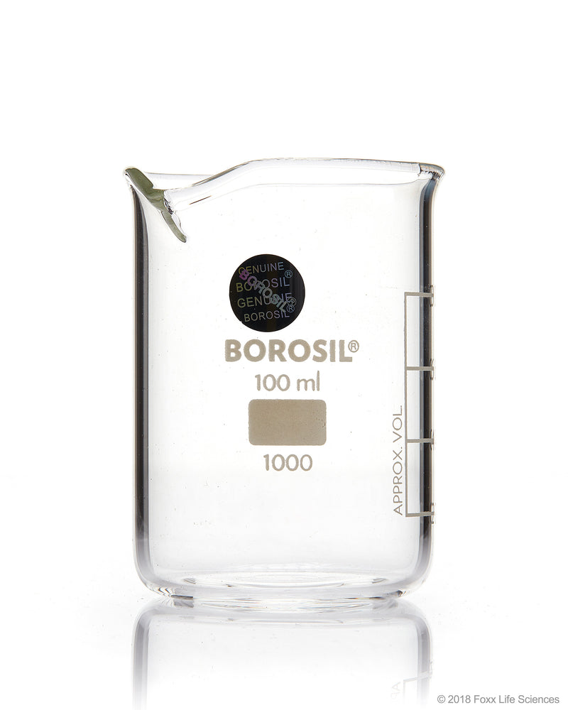 Borosil Griffin Low-Form Beakers with Spout - LabShopNow.com