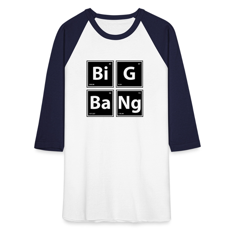 Baseball T-Shirt - white/navy