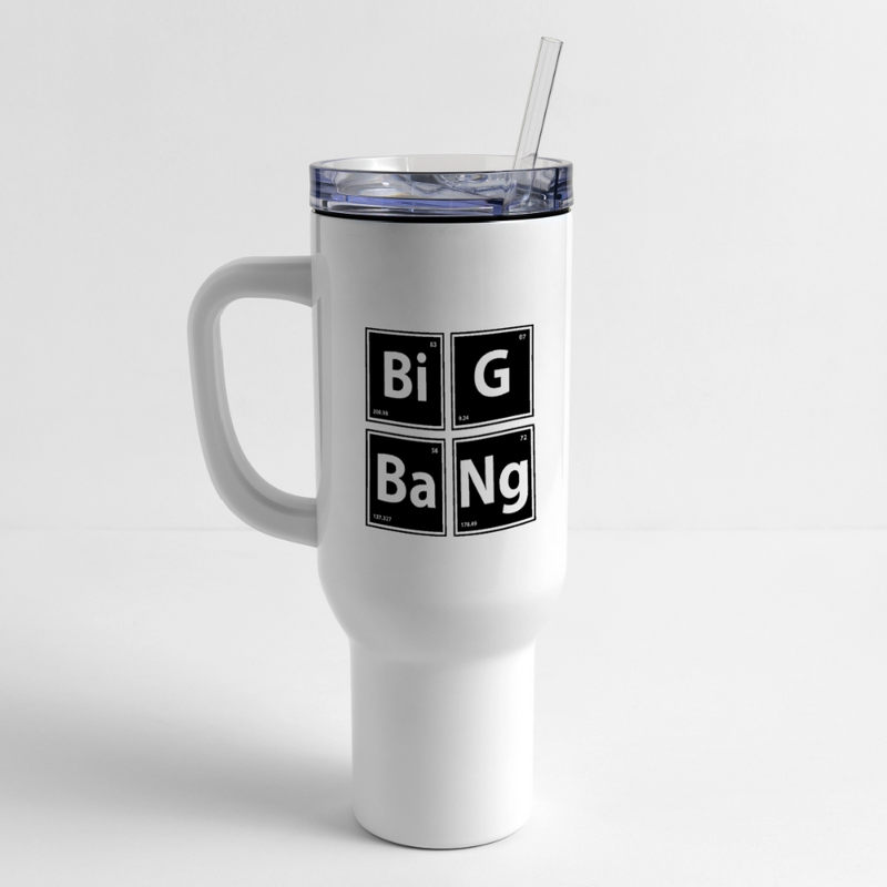 40 oz Travel Tumbler - white
