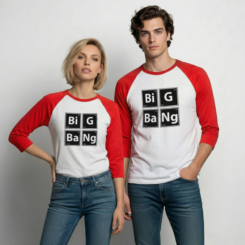 Baseball T-Shirt - white/red