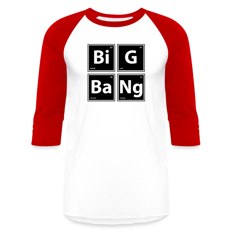 Baseball T-Shirt - white/red