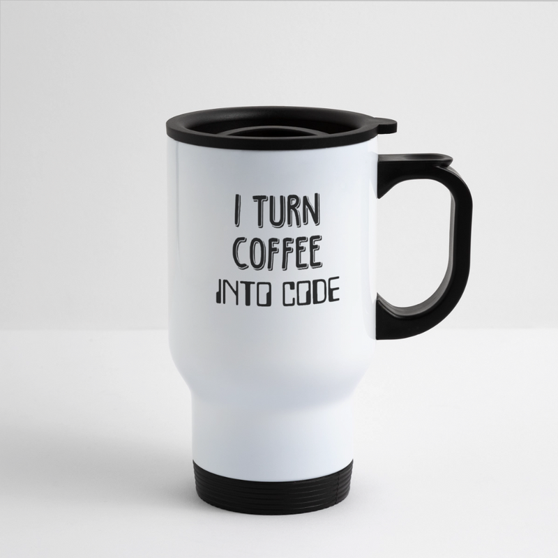 Travel Mug - white