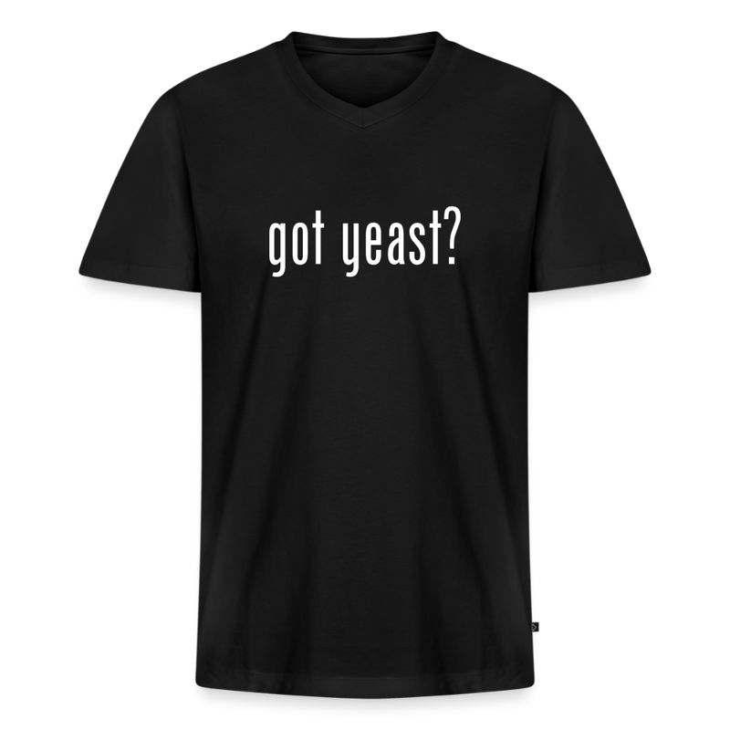 Got Yeast - Funny Quotes - Men's V-Neck T-Shirt - black
