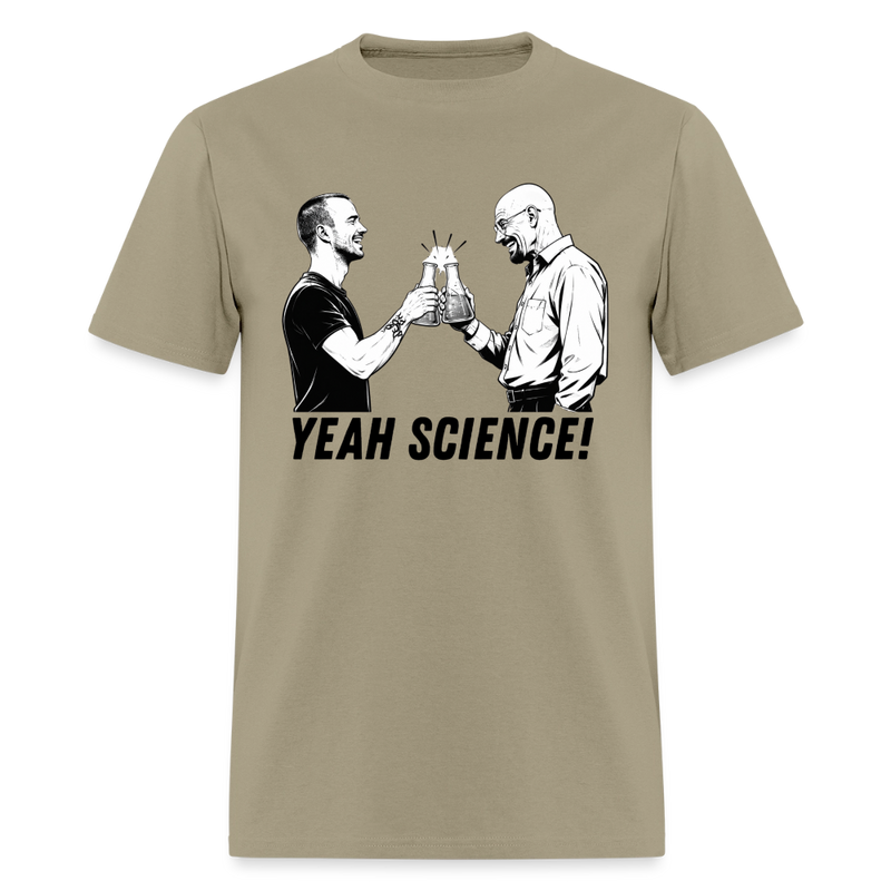 "Yeah Science" - Breaking Bad - Men's T-Shirt | GILDAN 5000 - khaki