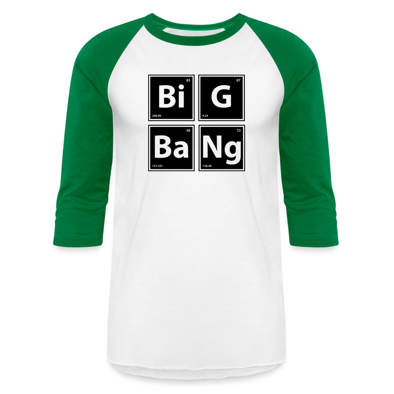 Baseball T-Shirt - white/kelly green