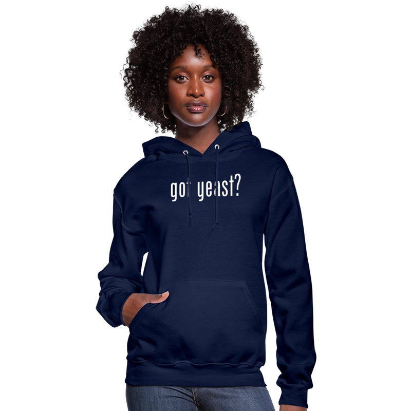 Got Yeast - Funny quotes - Women's Hoodie - navy
