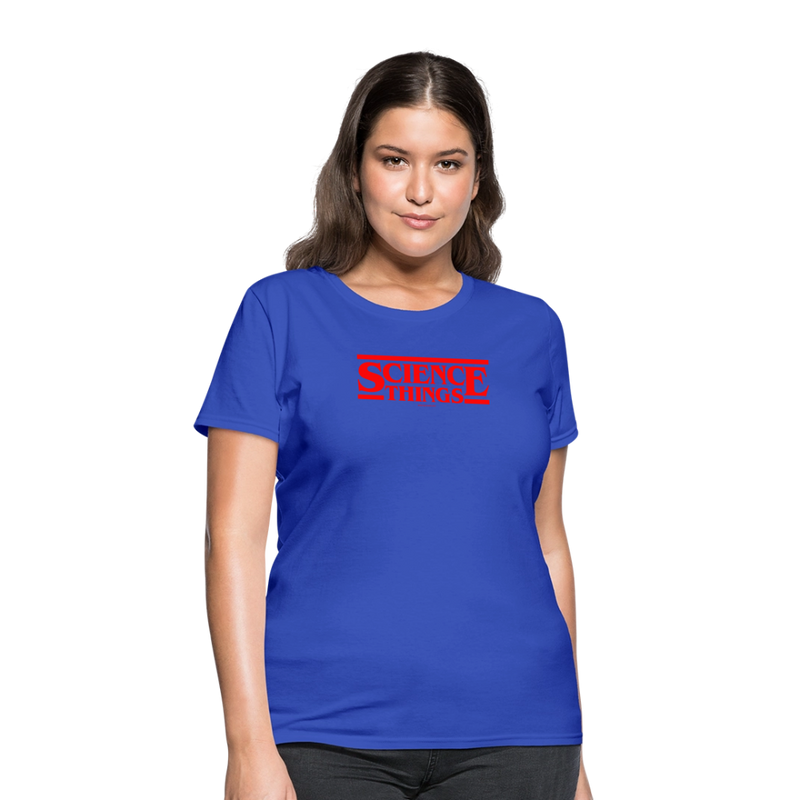 Science Things Halloween Women's T-Shirt - royal blue