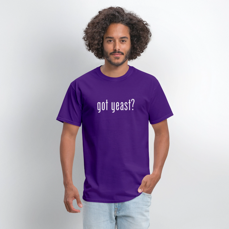 Got Yeast - Funny Quotes - Men's T-Shirt | GILDAN 5000 - purple