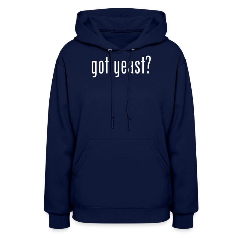 Got Yeast - Funny quotes - Women's Hoodie - navy