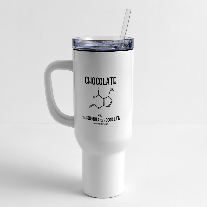 40 oz Travel Tumbler - white