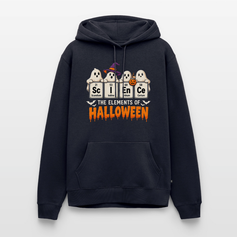 Elements of Halloween Men’s Premium Hoodie - navy