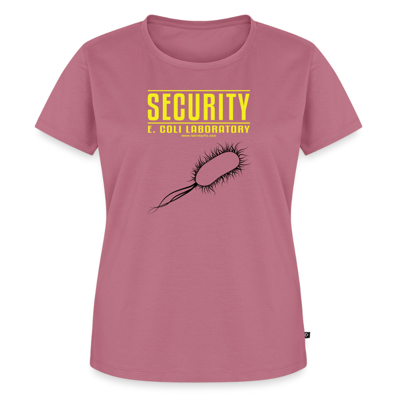 "Security E. Coli Laboratory" - Women’s Premium T-Shirt - mauve
