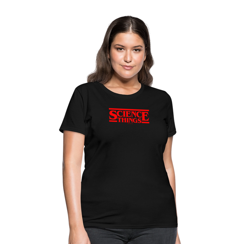 Science Things Halloween Women's T-Shirt - black