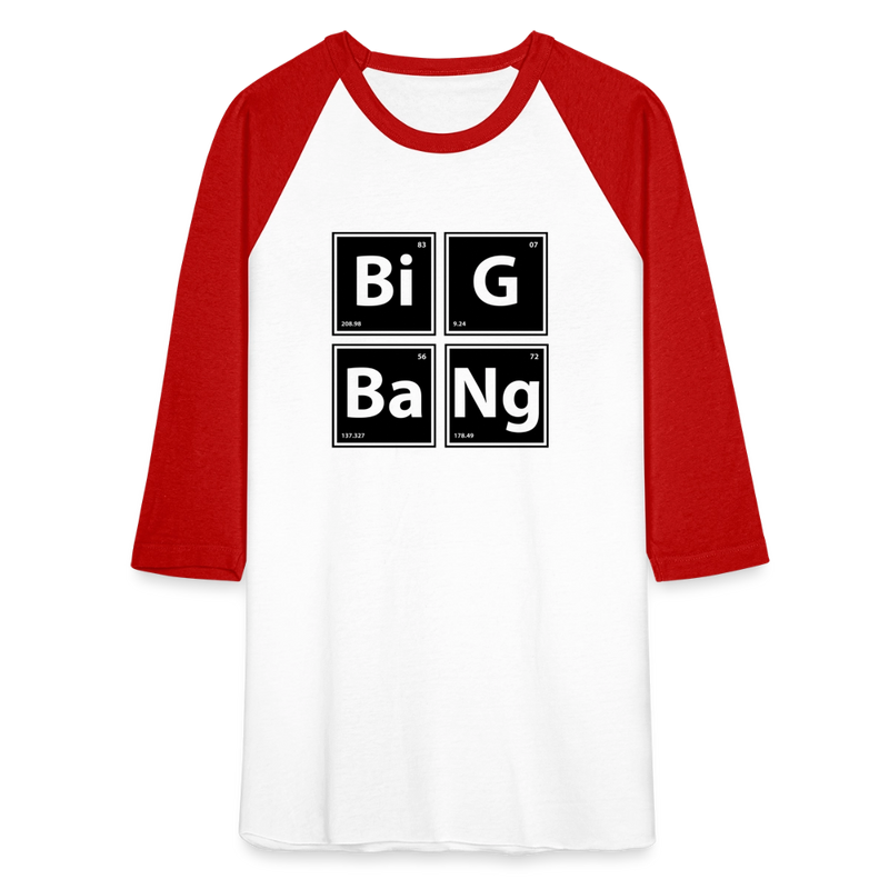Baseball T-Shirt - white/red