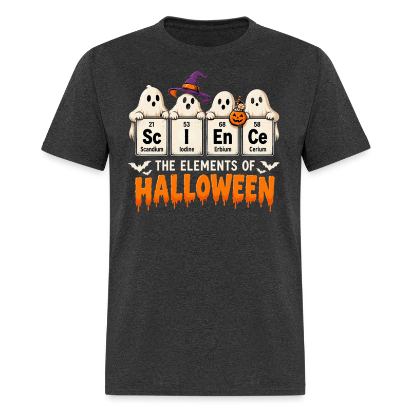 Elements of Halloween Men's T-Shirt - heather black