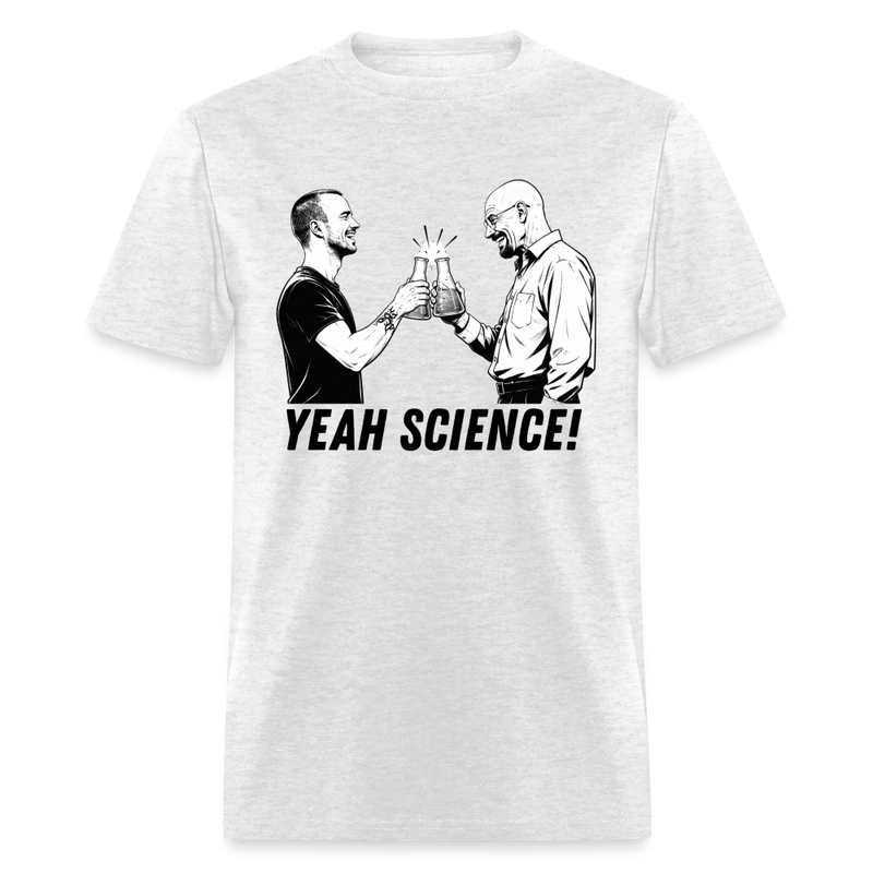 "Yeah Science" - Breaking Bad - Men's T-Shirt | GILDAN 5000 - light heather gray
