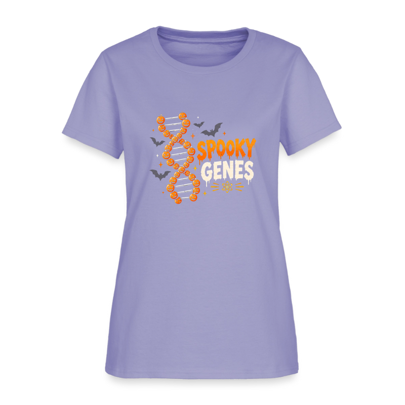 Spooky Genes Halloween Women's T-Shirt - lavender