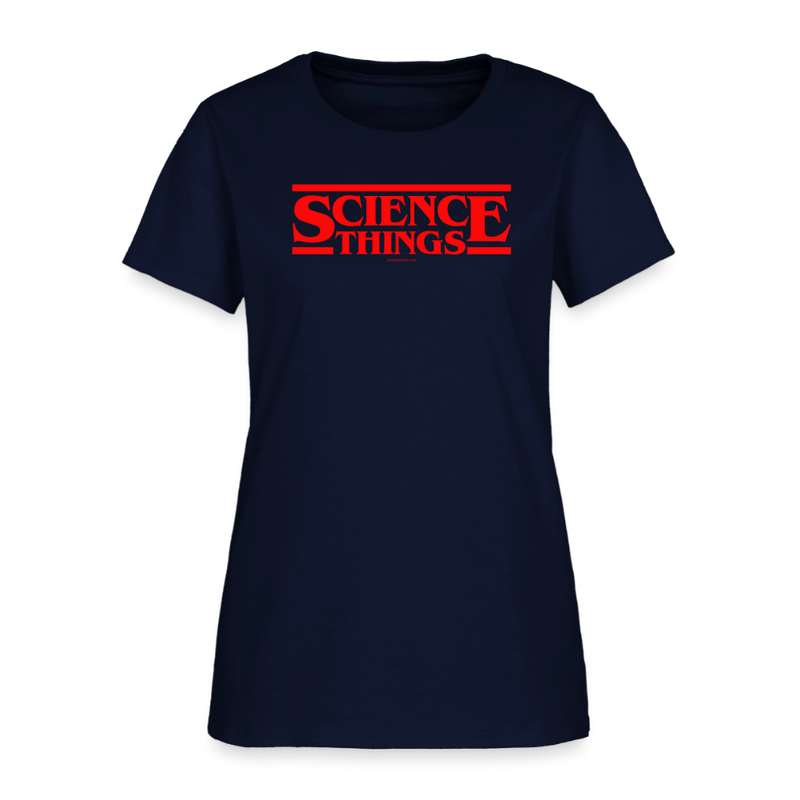 Science Things Halloween Women's T-Shirt - navy