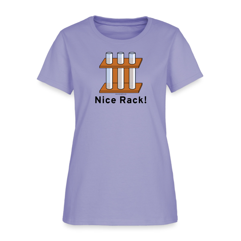 "Nice Rack" - Women's T-Shirt - lavender