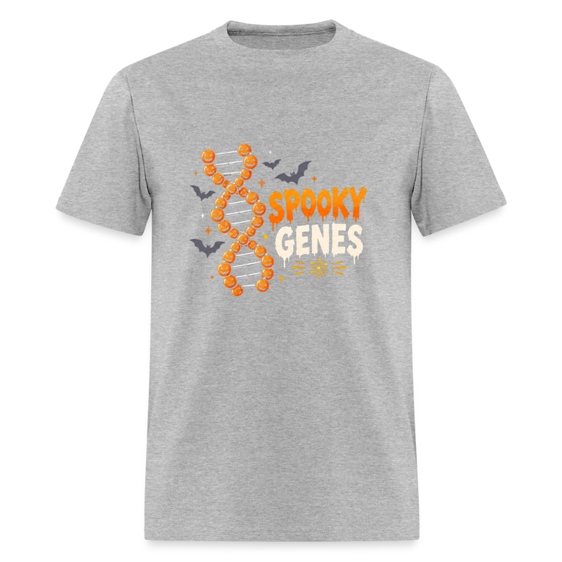 Spooky Genes Halloween Men's T-Shirt - heather gray