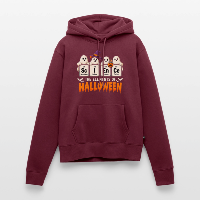 Elements of Halloween Women’s Premium Hoodie - burgundy