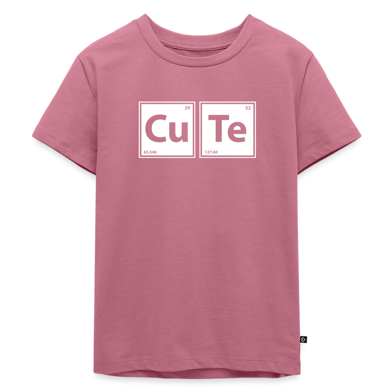 "CUTE" - Toddler Premium T-Shirt - mauve