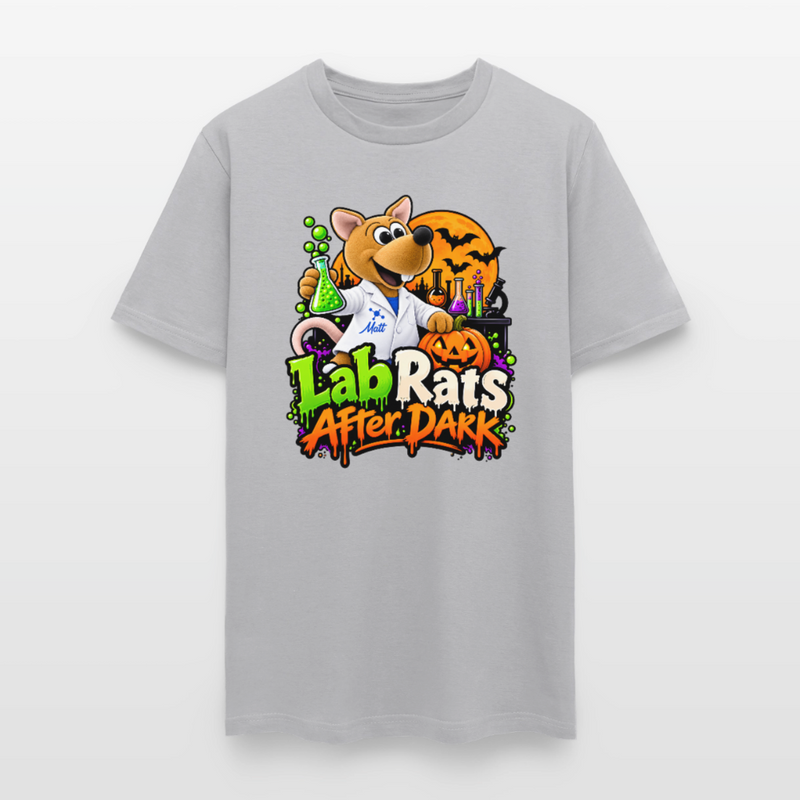 Matt - Lab Rats after Dark - Halloween Men's T-Shirt - rock
