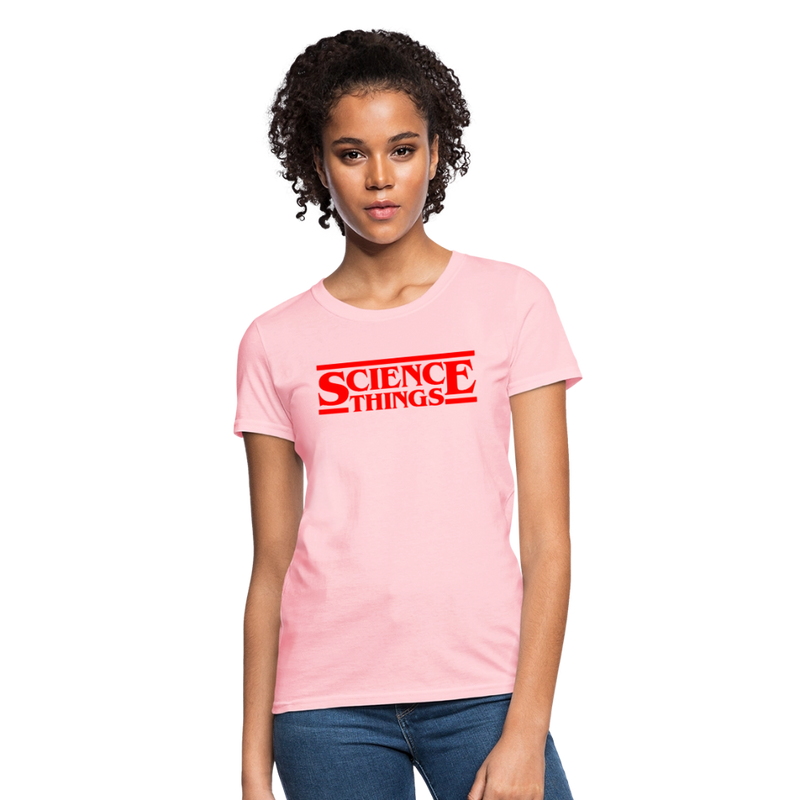 SCIENCE THINGS Halloween Women's T-Shirt - pink