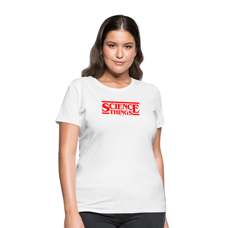 Science Things Halloween Women's T-Shirt - white