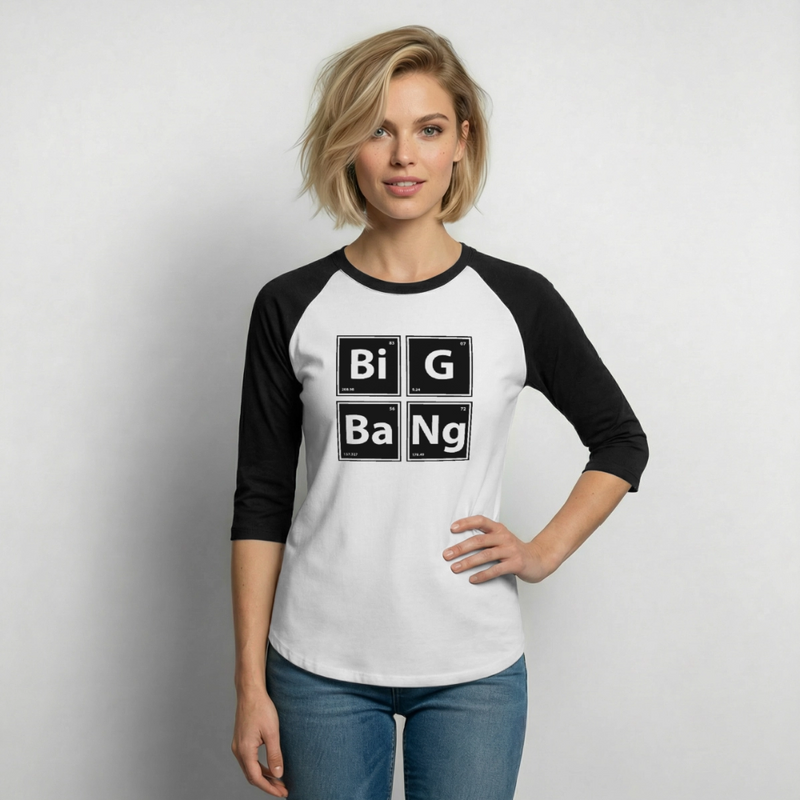 Baseball T-Shirt - white/black