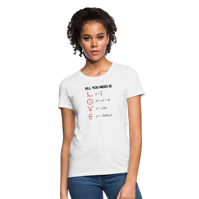 "All You Need is LOVE" - Women's T-Shirt - white