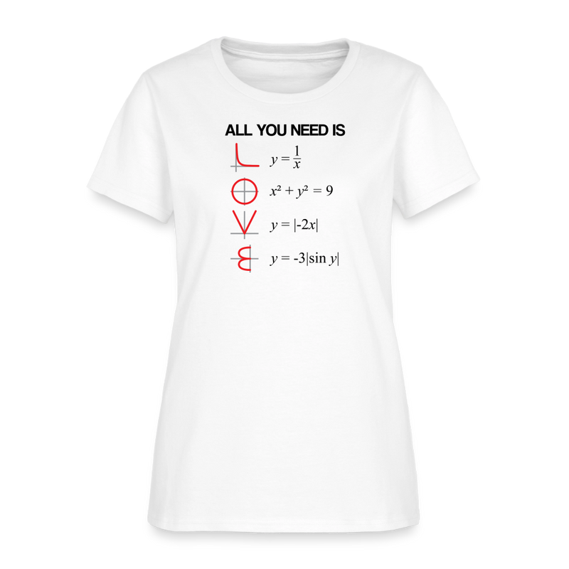 "All You Need is LOVE" - Women's T-Shirt - white