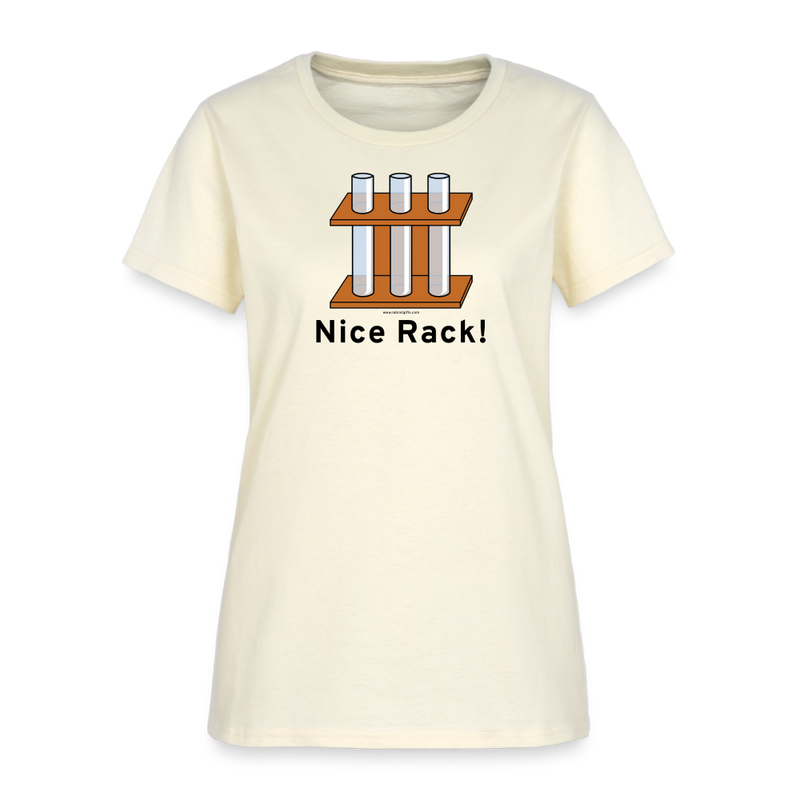 "Nice Rack" - Women's T-Shirt - off white