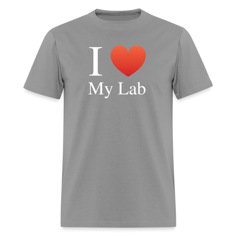 "I Love My Lab" - Men's T-Shirt | GILDAN 5000 - rock