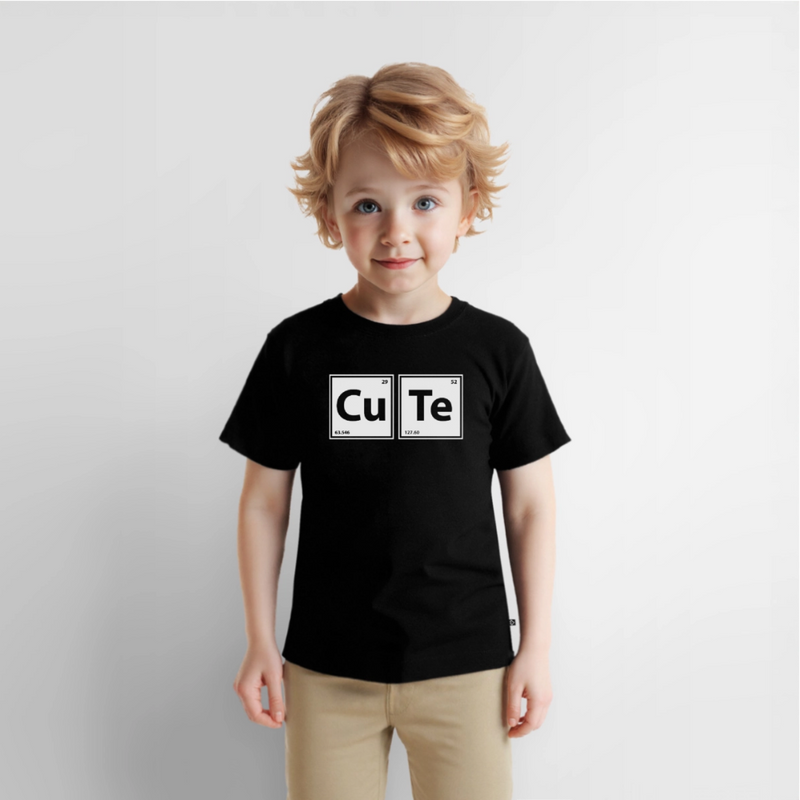"CUTE" - Toddler Premium T-Shirt - black