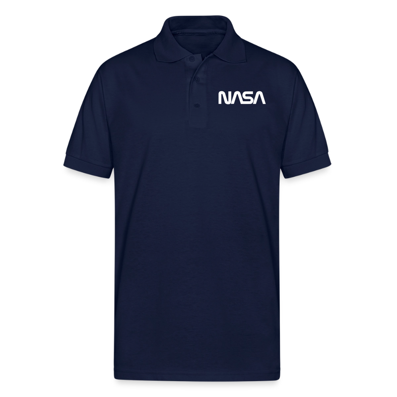 Gildan Unisex 50/50 Jersey Polo - navy