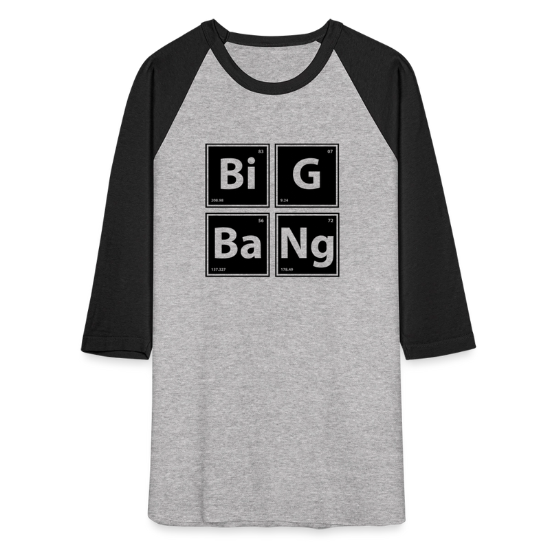Baseball T-Shirt - heather gray/black