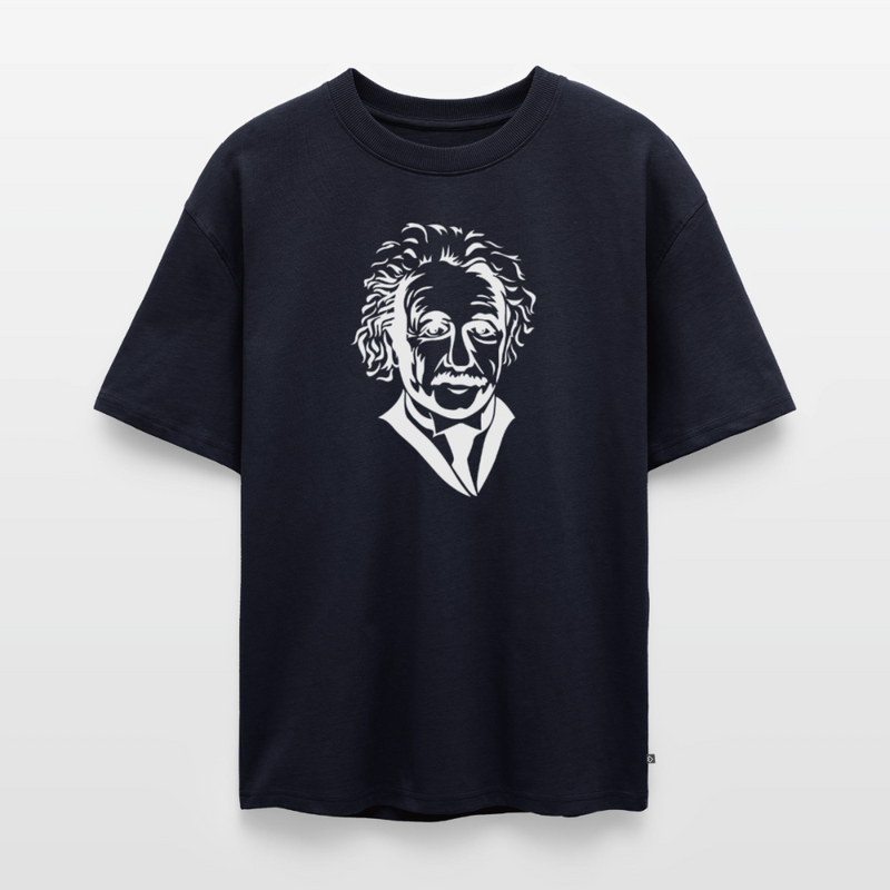 Unisex Oversized Organic T-Shirt - navy