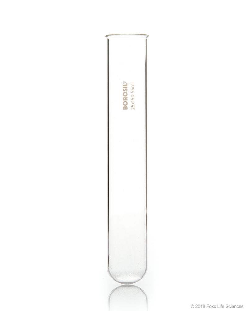 Borosil Borosilicate Test Tubes with Rim - LabShopNow.com