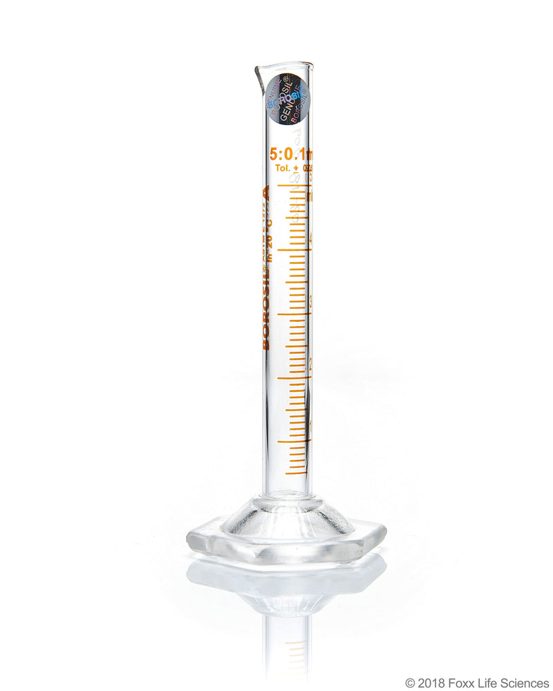 Borosil Graduated Measuring Cylinders, Hexagonal Base - LabShopNow.com