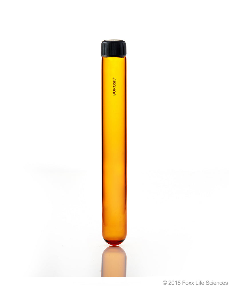 Borosil Borosilicate Culture Tubes with PP Cap 100/CS - LabShopNow.com