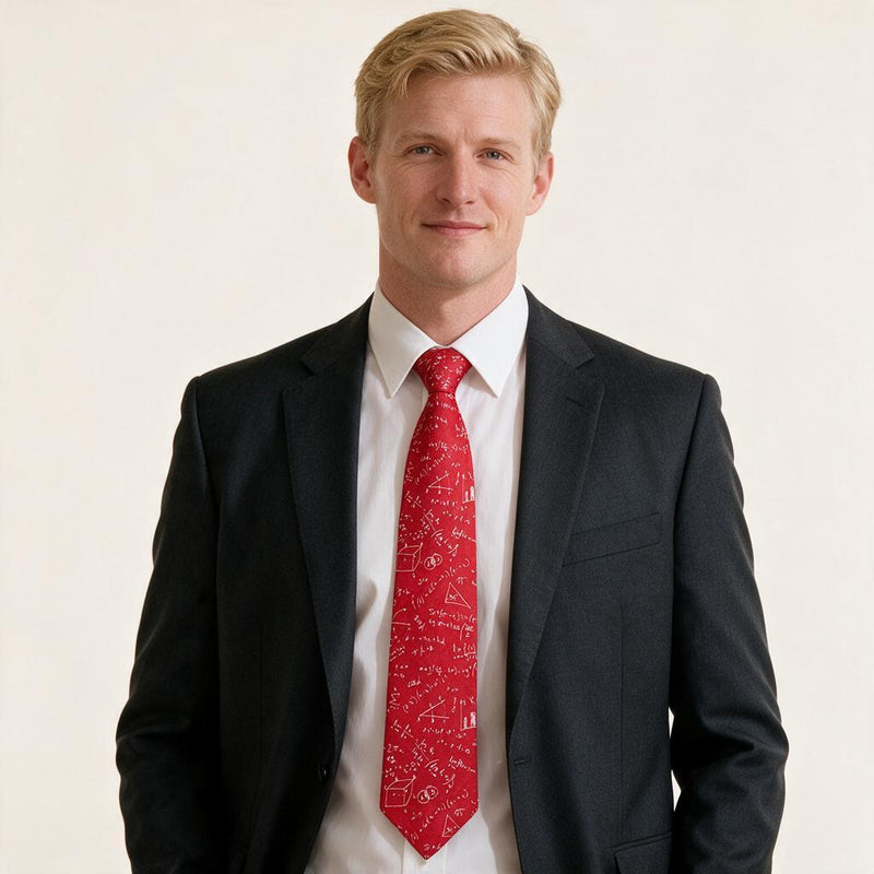 Math Equations Tie