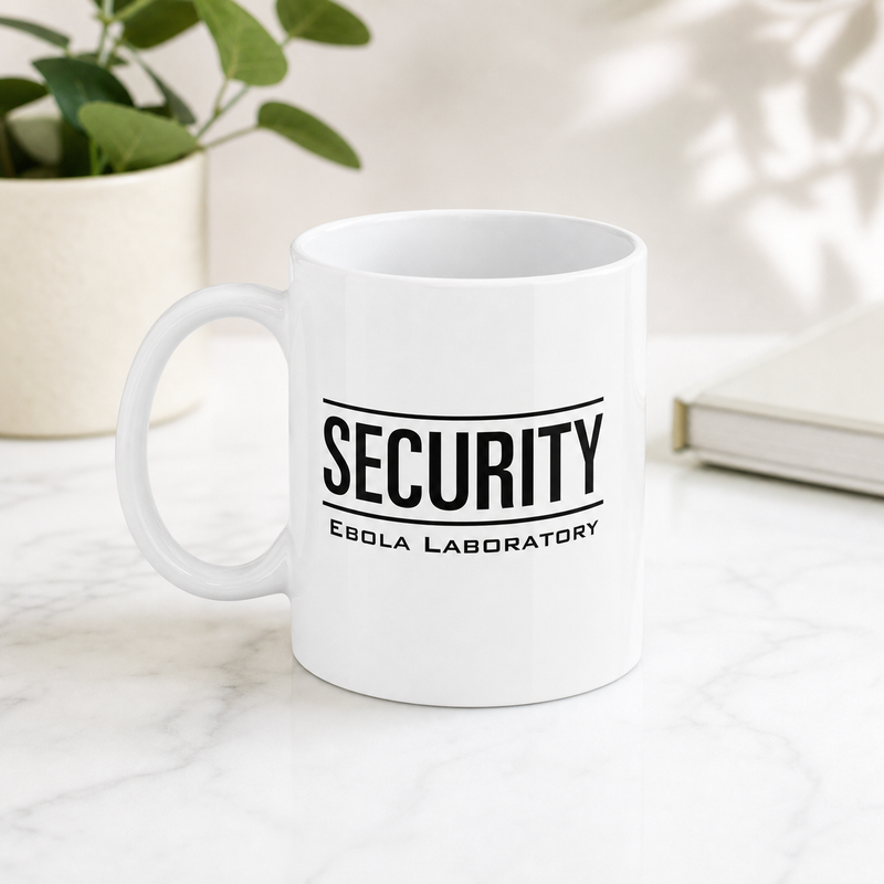 "Security Ebola Laboratory" - Mug