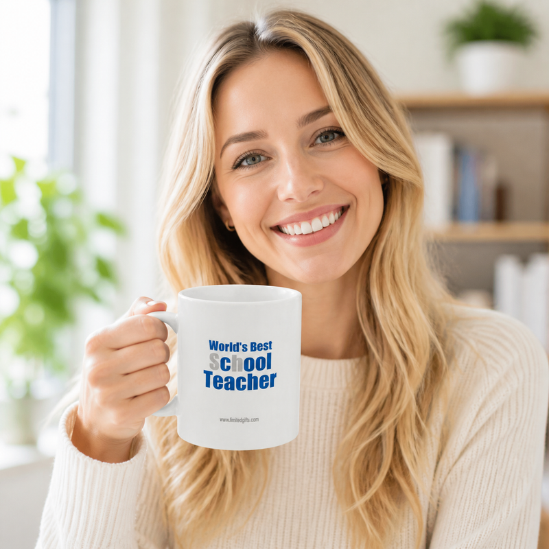 "World's Best sChOOL Teacher" - Mug