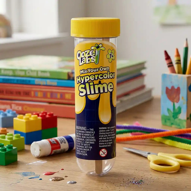 "Ooze Labs: Hypercolor Slime" - Science Kit