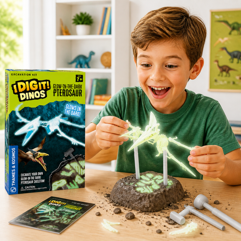 I Dig It! Dinos - Glow-in-the-Dark Pterosaur Excavation Kit