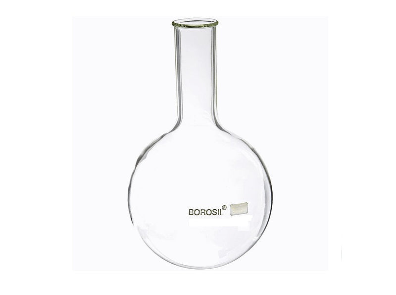 Borosil Round Bottom Boiling Flasks, Beaded Rim - LabShopNow.com