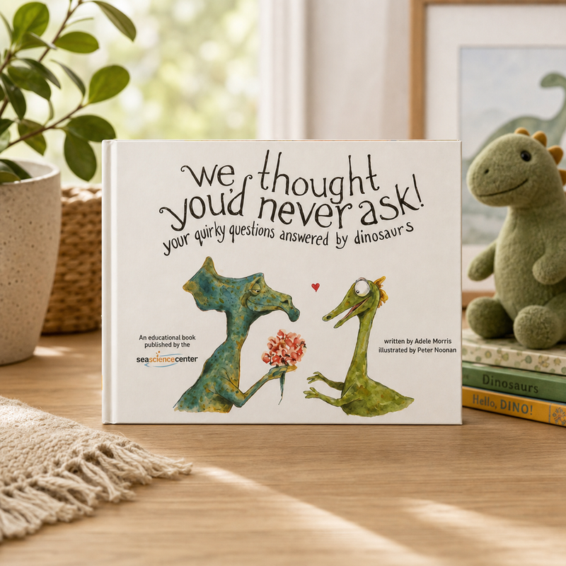 "We Thought You'd Never Ask!" Your Quirky Questions Answered By Dinosaurs - Book
