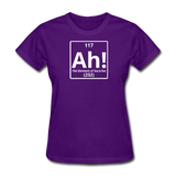 "Ah! The Element of Surprise" - Women's T-Shirt purple / S - LabRatGifts - 4